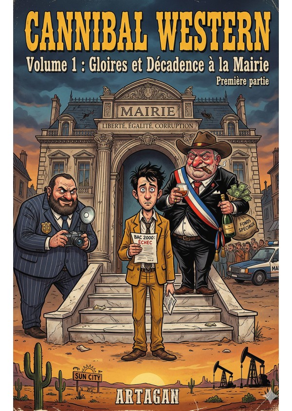 Couverture du livre Cannibal Western d’Artagan