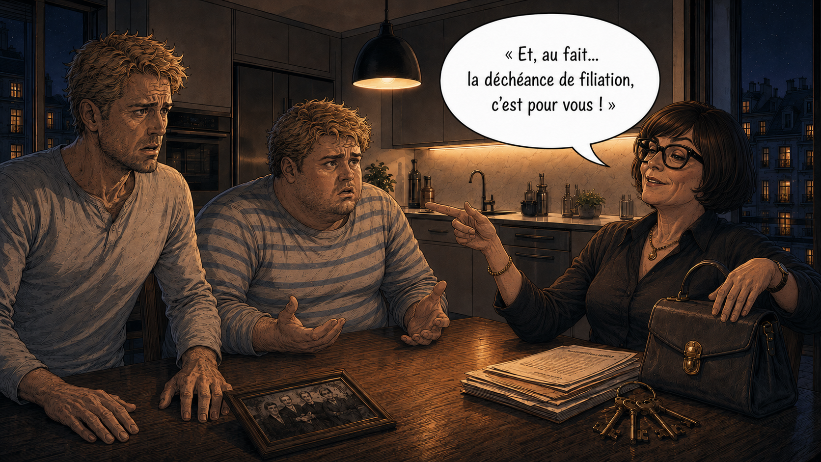 Dépossession de l’héritage et déchéance symbolique de filiation